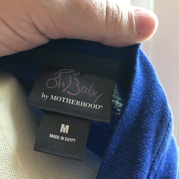 Maternity Pull over v-neck sweater - Picture 5 of 6